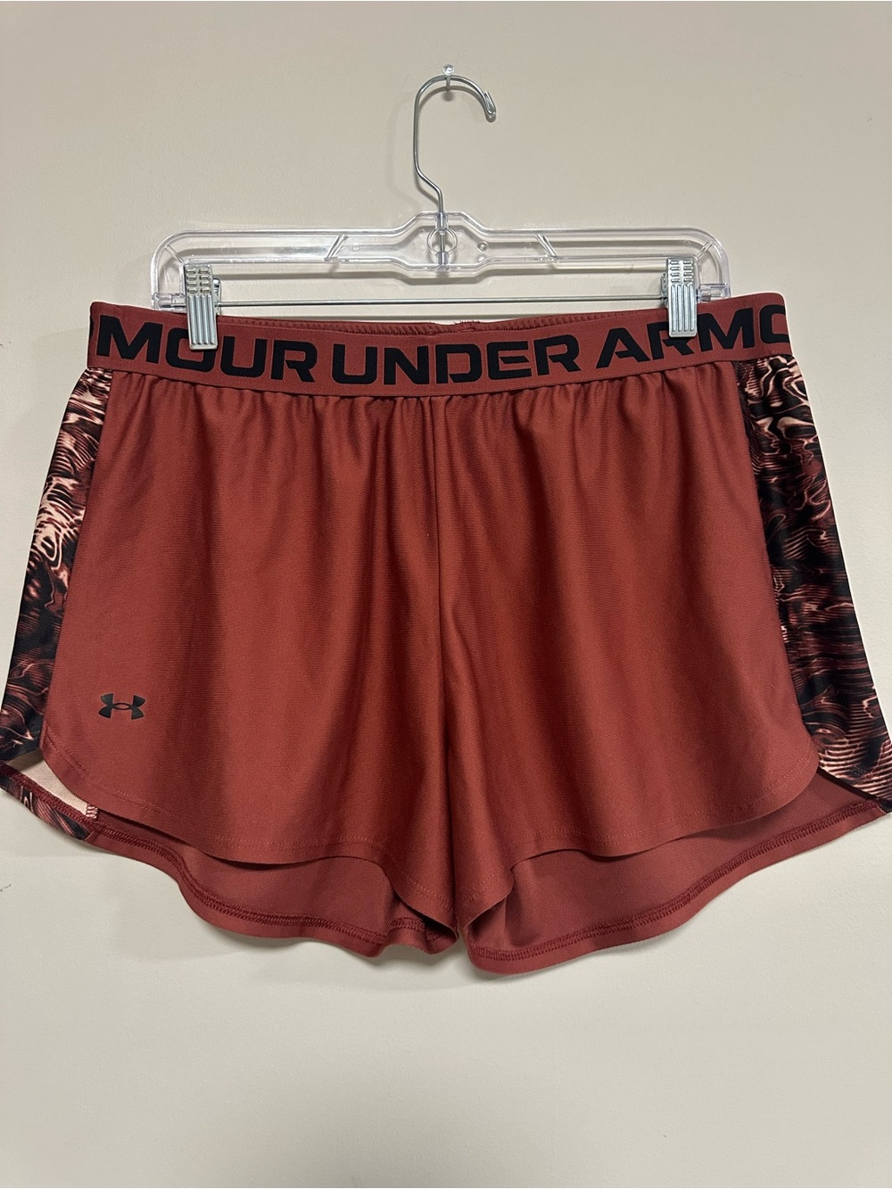 Under Armour Women's Rust Red Performance Training Shorts